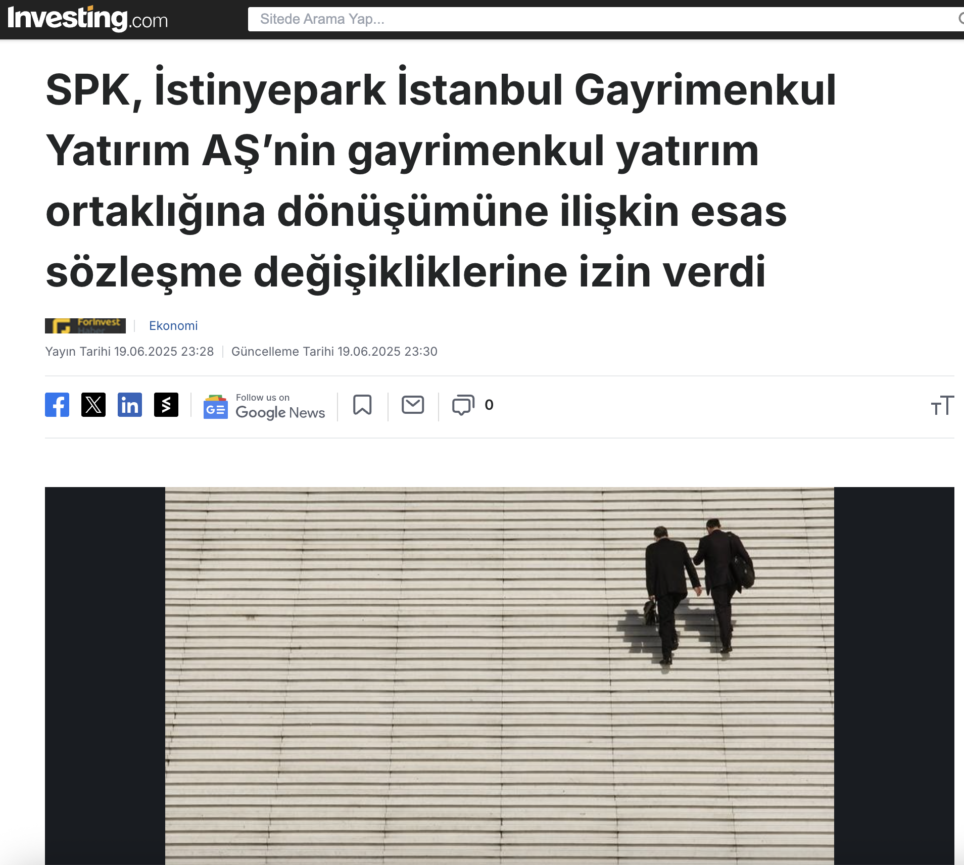 SPK kararı ekran görüntüsü