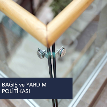 Bağış ve Yardım Politikası