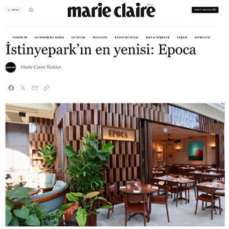 Marie Claire - İstinyePark'ın En Yenisi: Epoca